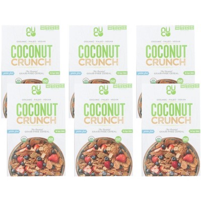 Nuco Organic Coconut Crunch Cereal - Case of 6/10.58 oz