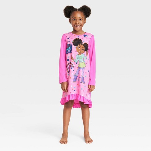 Girls' Young Love Dorm Nightgown - Pink : Target