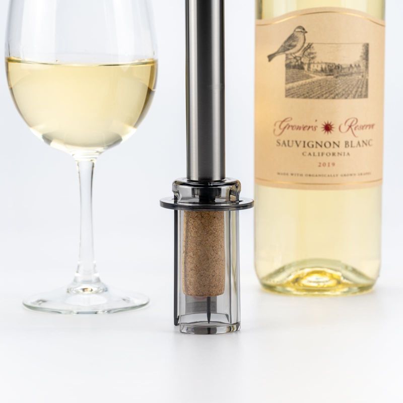 Cork Genius Air-Pump Wine Opener Wine Bottle Opener with Air Lift Technology for Bottle Opening Stainless-Steel Design - Non-Electric Wine Opener, 3 of 6