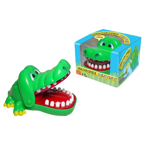 Детские игрушки Winning Moves Crocodile Dentist Game: Winning Moves Classic for Creative Thinking, 1-4 Players, 15-20 Minutes Play