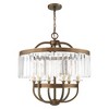 Livex Lighting Ashton 6 - Light Chandelier in  Hand Painted Palacial Bronze - 2 of 4