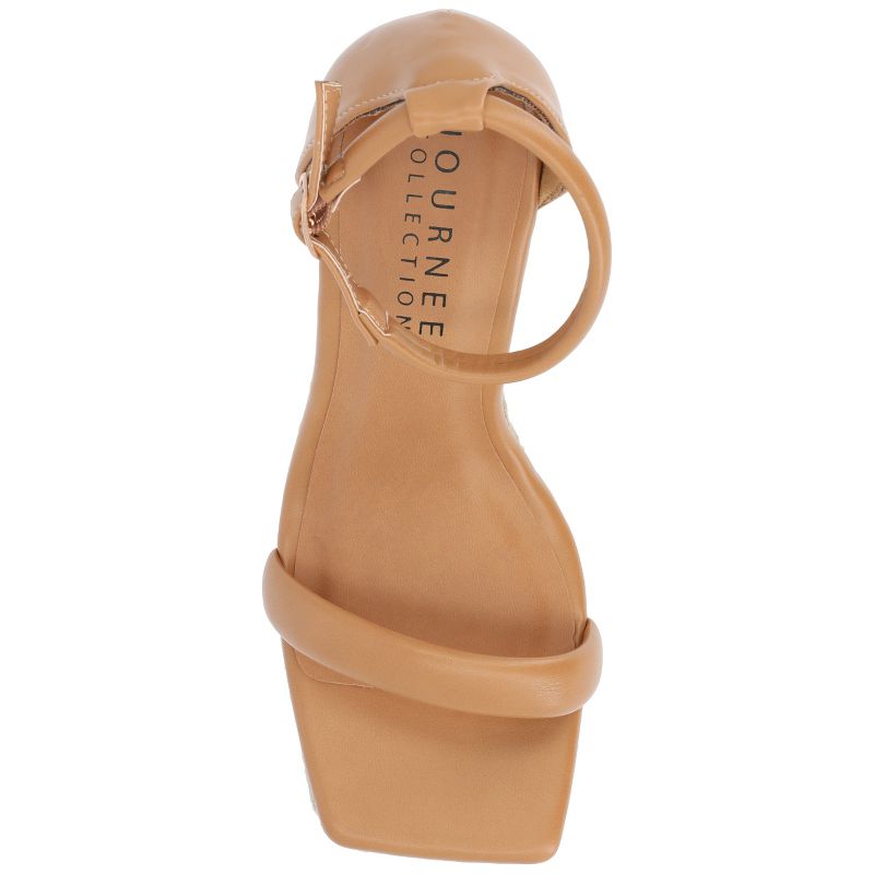 Journee Collection Womens Olesia Tru Comfort Foam Buckle Espadrille Wedge Sandals, 5 of 11