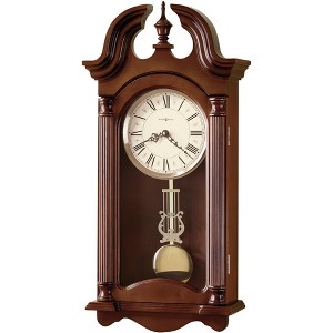 Howard Miller 625253 Everett Wall Clock 625253 Windsor Cherry - 1 of 3