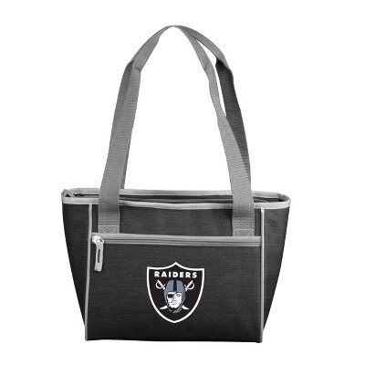 NFL Las Vegas Raiders Crosshatch 16 Can Cooler Tote - 21.3qt