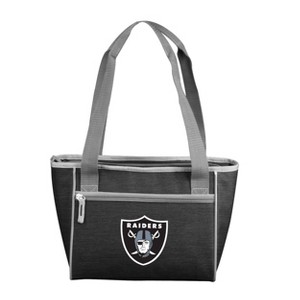 NFL Las Vegas Raiders Crosshatch 16 Can Cooler Tote - 21.3qt - 1 of 3