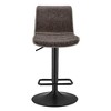 New Pacific Direct Jayden Low back Gaslift Bar Stool,Set of 2 - 3 of 4