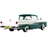 1958 Ford Ranchero Gulfstream Blue and White with Blue Interior Limited Edition to 180 pcs 1/43 Model Car by Goldvarg Collection - 3 of 4