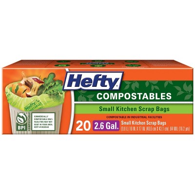 Hefty Renew Energybag Orange Drawstring Trash Bag - 13 Gallon/20ct : Target