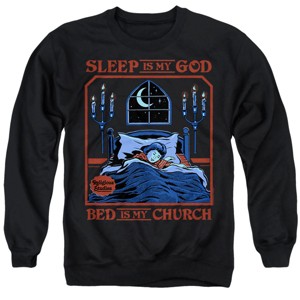 Men's Steven Rhodes Sleep is My Crewneck Sweatshirt - 1 of 4