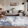 Washable Area Rugs 9x12 for Living Room Non Slip Rug Area Rug for Bedroom Modern Abstract Print Throw Rugs Stain Resistant Carpet for Dining Room - 2 of 4