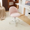 Karl Home | Task Chair Office Desk Chair Make Up Chair With Wheels - 2 of 4
