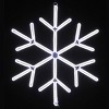 18" Neon Style Snowflake Christmas Novelty Light - National Tree Company - 4 of 4