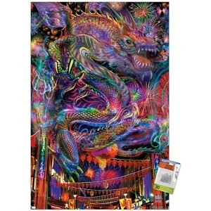 Trends International Jumbie - Dragon Unframed Wall Poster Prints - 1 of 4