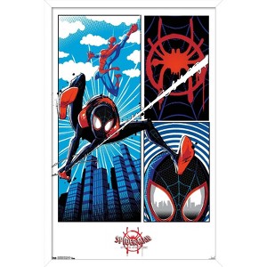 Trends International Spider-Man: Into the Spider-Verse-Panel Framed Wall Poster Prints - 1 of 4