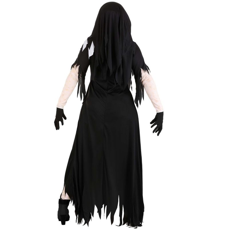 HalloweenCostumes.com Women's Dreadful Nun Costume, 3 of 13