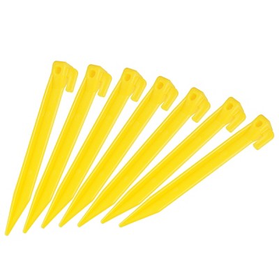 Unique Bargains Plastic Ground Pegs With Hook For Outdoor Camping : Target