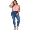 Agnes Orinda Women's Plus Size Double Layered Chiffon Ruffle Sleeve Dressy Casual Round Neck Tank Top - 3 of 4