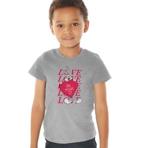 Toddler Boys' Looney Tunes Valentine's Day Bugs Bunny Be Mine T-Shirt For Toddler Boys And Girls - 1 of 4