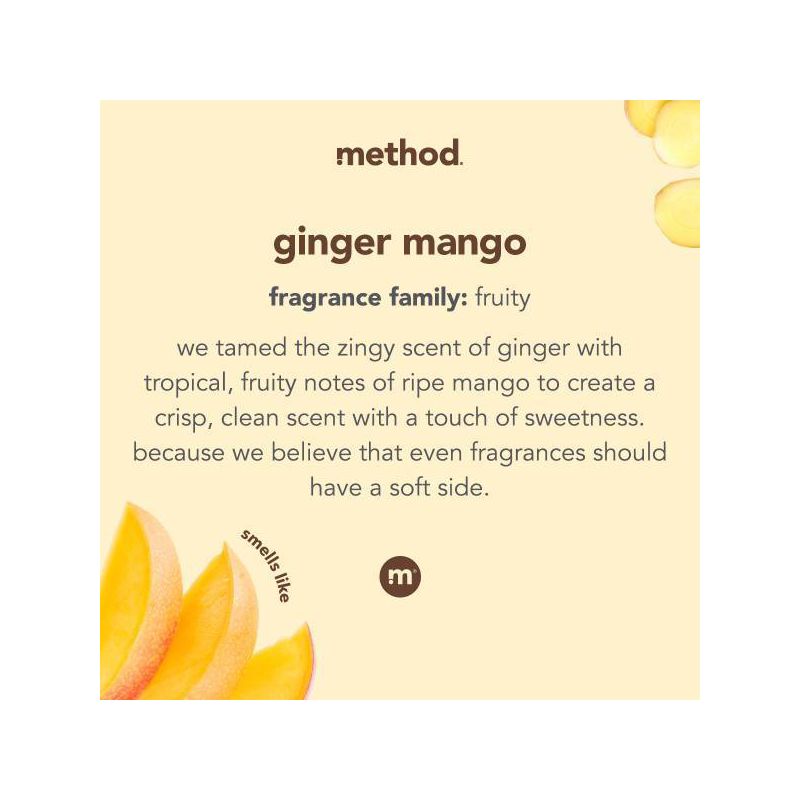 Method Ginger Mango Laundry Detergent - 53.5 fl oz, 5 of 6