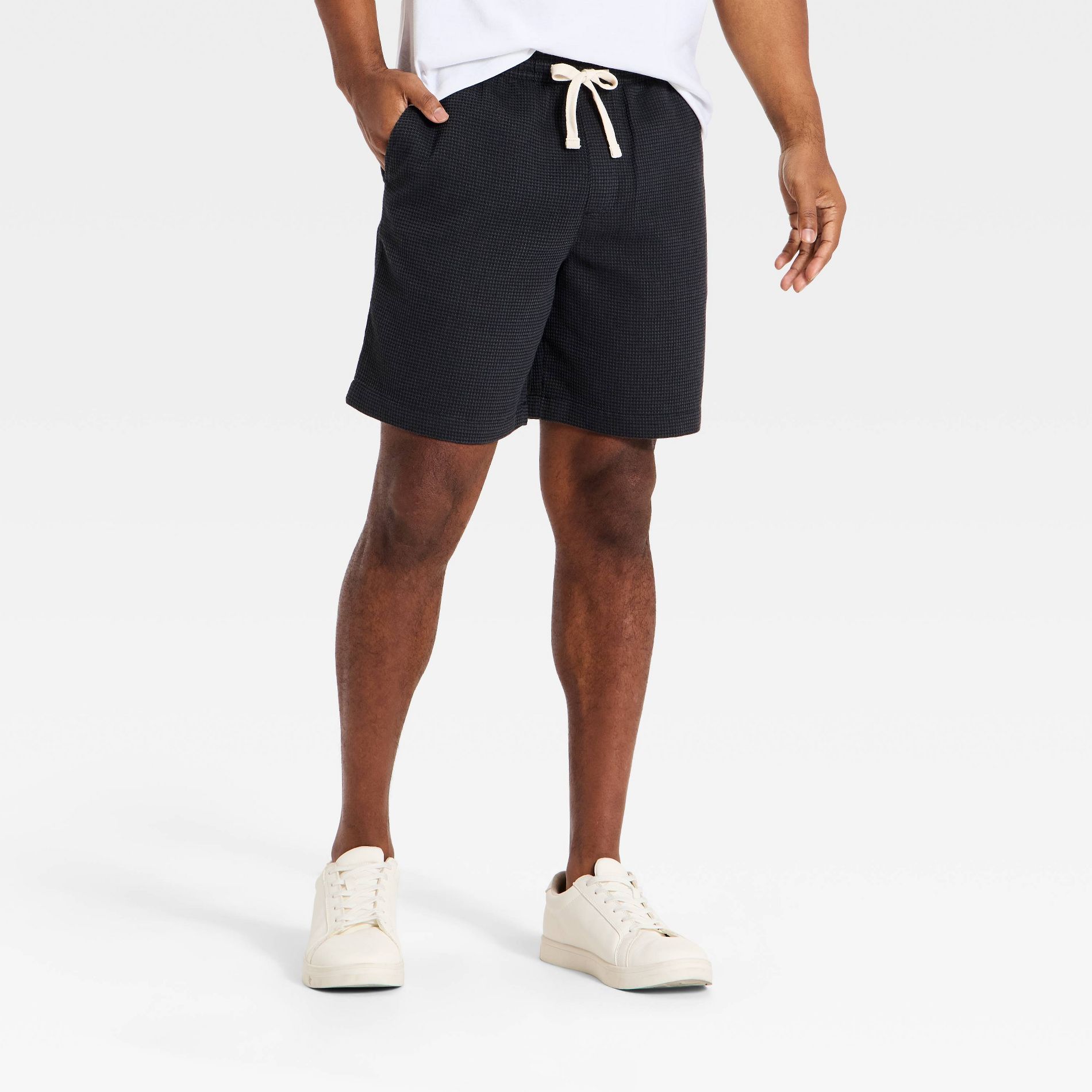 Men's 7" Vintage Waffle Pull-On Shorts - Goodfellow & Co™