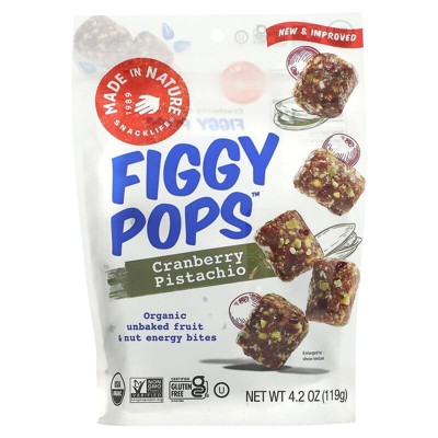 Made in Nature, Figgy Pops, Cranberry Pistachio, 4.2 oz