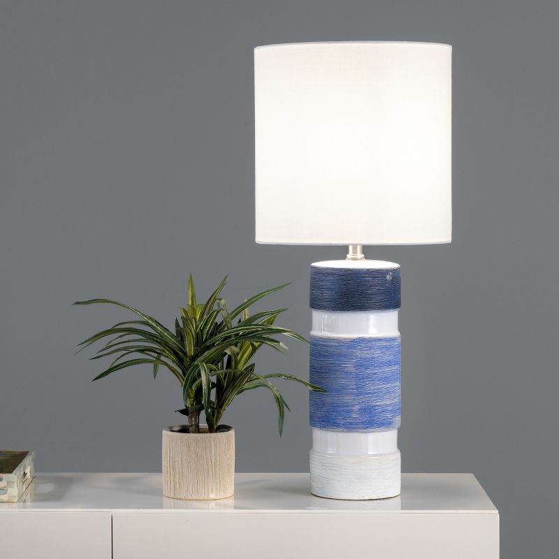 nuLOOM Cypress 25" Ceramic Table Lamp, 2 of 7