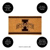 Evergreen Iowa State University Logo Natural Coir 28 x 16 Inches Indoor Outdoor Doormat - 3 of 4