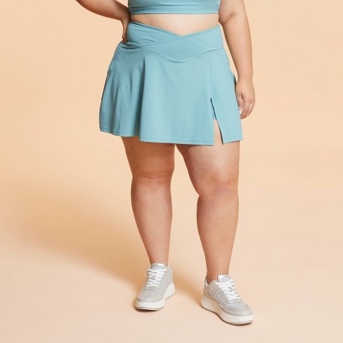 Blogilates Women's Crisscross Slit High-Rise Skort - image 1 of 4