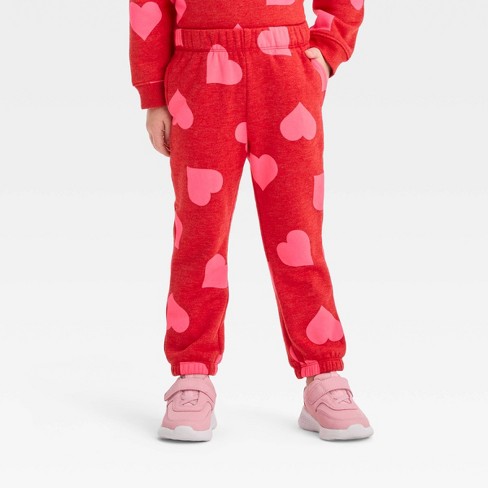 Toddler Girls' Cozy Leggings - Cat & Jack™ Red 5t : Target