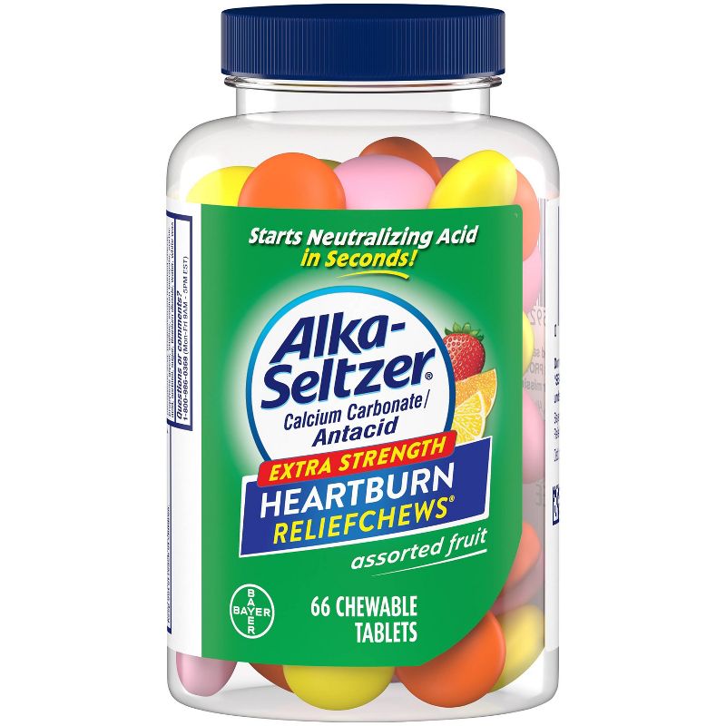 Alka-Seltzer Extra Strength Antacid Heartburn Relief Chews, 1 of 7
