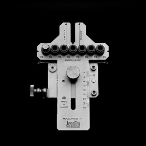 JessEm 08356 1/4" Stainless Dowelling Jig with Angle - 1 of 2