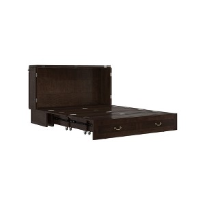 Keloyid Haimyy Solid Wood Frame Queen Murphy Bed Chest with Built-in Charger and 2 Strong Drawer - 1 of 4
