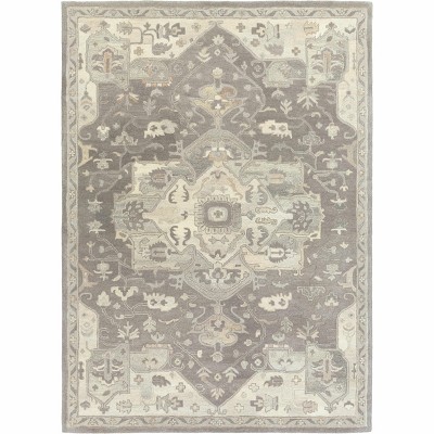 Hauteloom Broomfield 1196 Hand Tufted Taupe Wool Rug