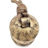 NAYSAYE Party Decoration and Accessories Iron Hanging Bell Set for Holiday Celebration, Gold, 4.5"*6.1"*0.66" - 3 of 4