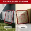 4x4 Ft Adjustable Soccer Rebounder Net – Heavy Duty Football Trainer for Backyard/Field (2-Pack) - 3 of 4