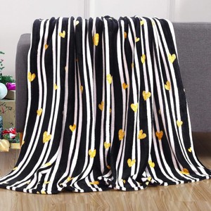 Lomsoe Christmas Blanket Holiday Printed Flannel Throw Blanket Perfect Holiday Decor Gift for Family Friends Christmas Gift. - 1 of 4