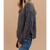Women's Exposed Seam Turtleneck Sweater - Blu Pepper - 2 of 3