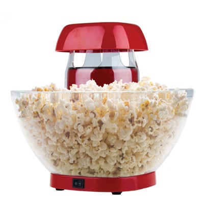 Brentwood Jumbo 24-Cup Hot Air Popcorn Maker in Red