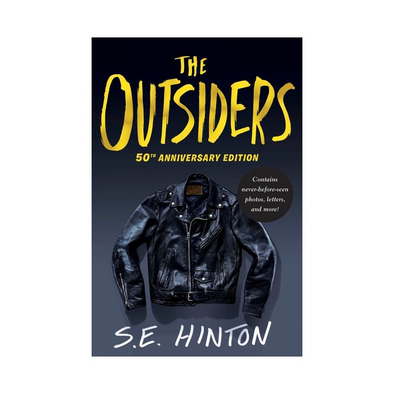 The Outsiders - 50th Edition by  S E Hinton (Hardcover), 1 of 2