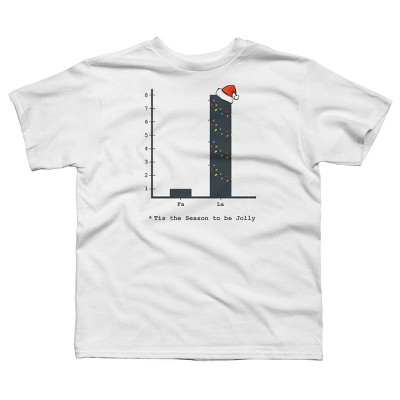 Boy's Design By Humans Christmas Carol Bar Graph By Bethcentral T-Shirt