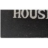 Kate Aurora Halloween Haunted House Bristled Coir Outdoor Welcome Mat - 18"x30" - 3 of 3