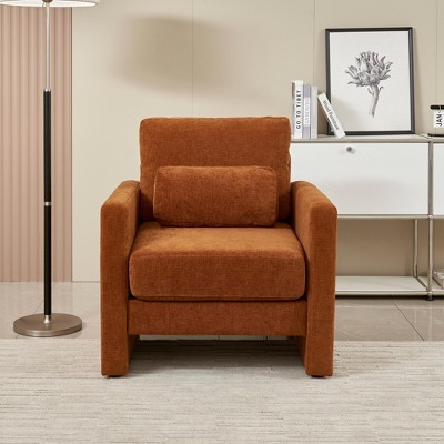 NicBex Modern Accent Chair Upholstery Armchair with Solid Wood Frame Comfy Chair for Living Room, Bedroom