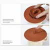 Anna-Kaci Silicone Bunny Ear Cup Lid Dustproof Insulated Drink Cover with Pop Up Vent Seal 4.6x0.7in - 4 of 4
