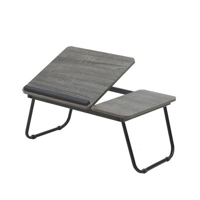 Core Laptop Tray Table Gray Oak/Black - Jamesdar