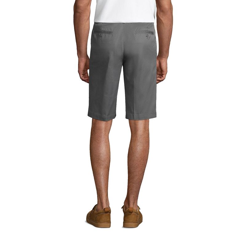School Uniform Young Men's Plain Front Blend Chino Shorts, 2 of 5