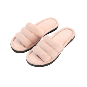 Roxoni Women's Coral Fleece Slippers with Cotton-Filled Comfort - 1 of 4