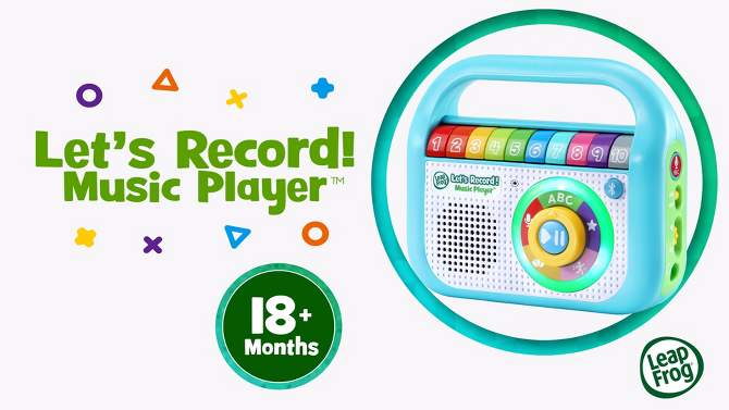 LeapFrog Lets Record! Music Player, 2 of 14, play video