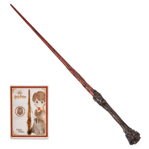 Harry Potter Light Up Wands Official Hogwarts Wizarding World Harry Potter Costume Accessory Wand with Illuminating Tip 