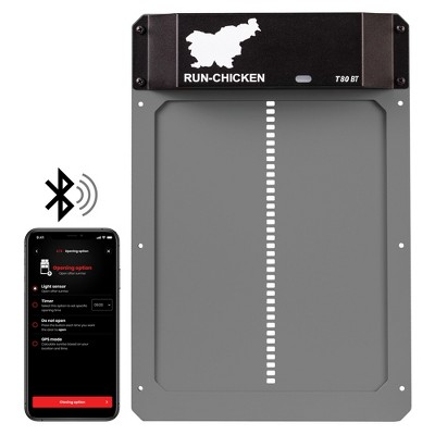 RUN-CHICKEN Automatic Coop Door - Classic (T80 with Bluetooth)