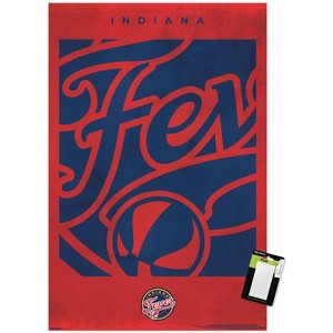 Trends International WNBA Indiana Fever - Logo 25 Unframed Wall Poster Prints - 1 of 4
